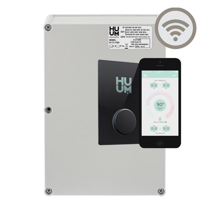 Huum UKU 18kW – WiFi Glaspaneel - Afbeelding 2