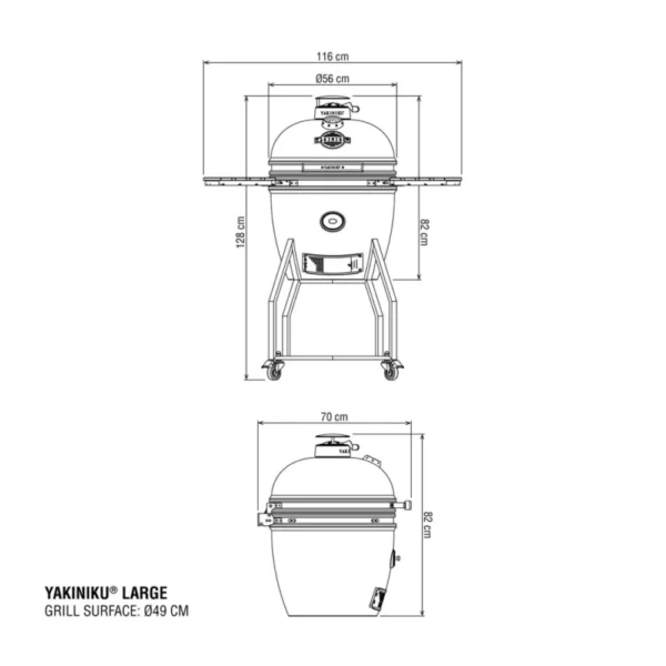 Kamado 19” - Afbeelding 8