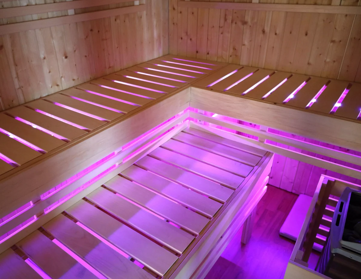 Lichtset saunabanken - Afbeelding 2