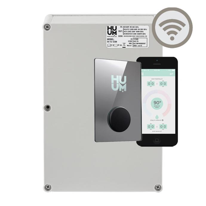 Huum UKU 18kW – WiFi Spiegelpaneel - Afbeelding 2